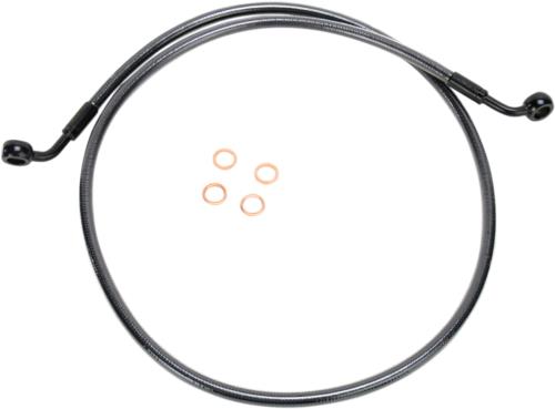 2007-2012 for Harley 1200 Nightster XLN MAGNUM Brake Line Black Pearl 44" 60/60