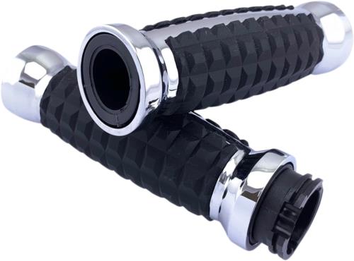 2010-2020 for Harley Sportster XLX DRAG SPECIALTIES Grips Grenade Chrome