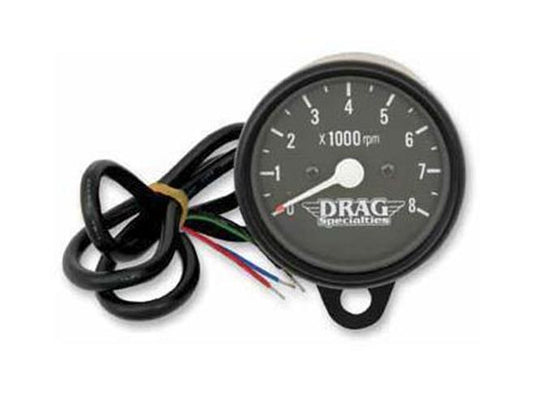 99-03 for 883 Custom XLC 2.4" Mini Electronic 8000 RPM Tachometer Black