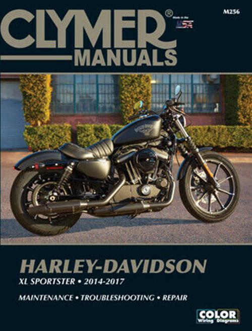 2014-2017 for Harley 883 SuperLow XLL CLYMER Manual XL Sportster '14-'17 CM256