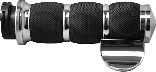 2010-2020 for Harley Forty-Eight XLX Grips Air Cushion Throttle Boss Chrome