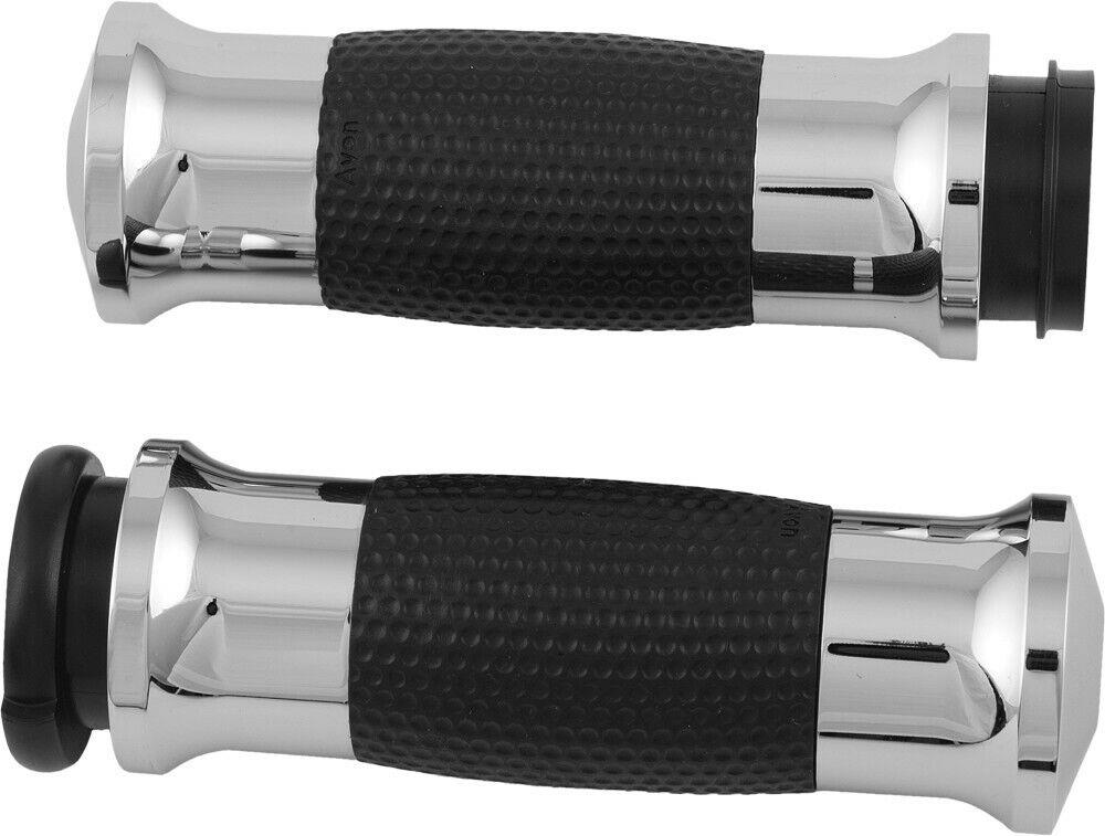 2010-2020 for Harley Forty-Eight XLX AVON GRIPS Grips Gel Chrome GEL-70-CH