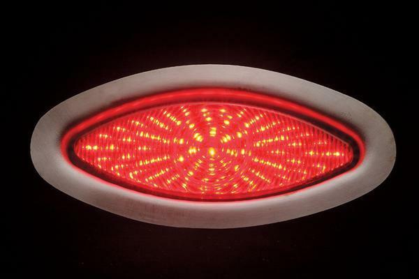 RUSS WERNIMONT DESIGNS LED Cat-Eye Taillight/Turn Signals RWD3131