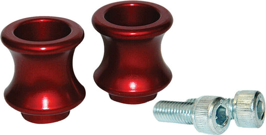98-'02, '07-'12 for Kawasaki ZX600 Ninja ZX-6R Swingarm Spools 10Mm Red Kaw