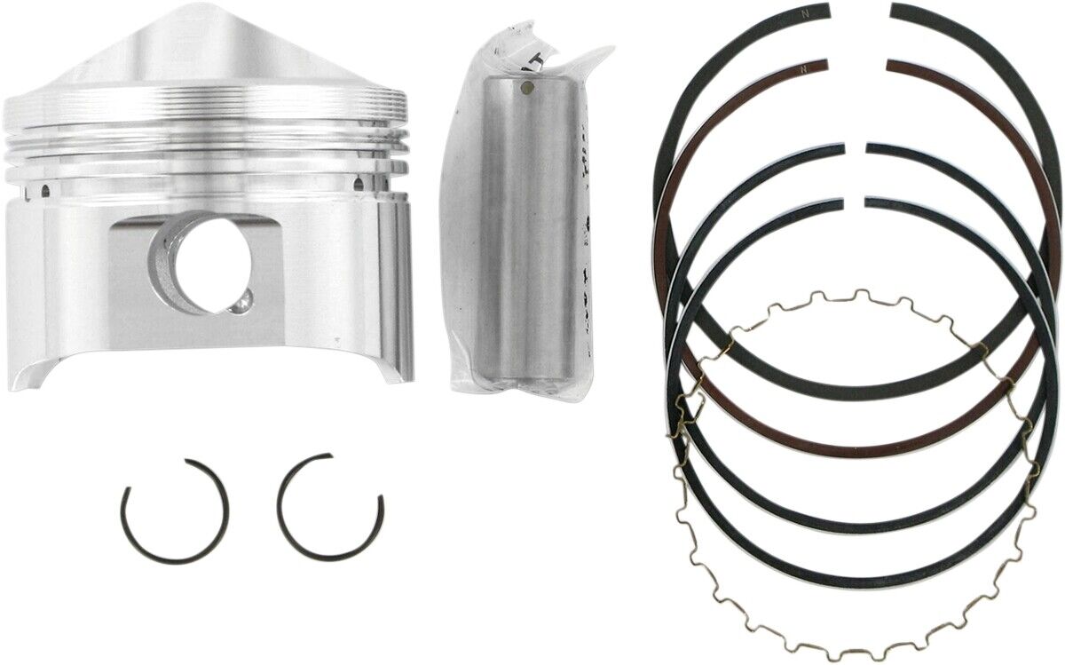 03-'09, '12-'13 for Suzuki DR-Z125L WISECO Piston Kit 58.00/+1.00 11:1 Kaw/Suz