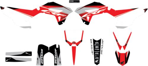 21 for Honda CRF450RX D-COR Complete Kit Cor9 White Bag Hon