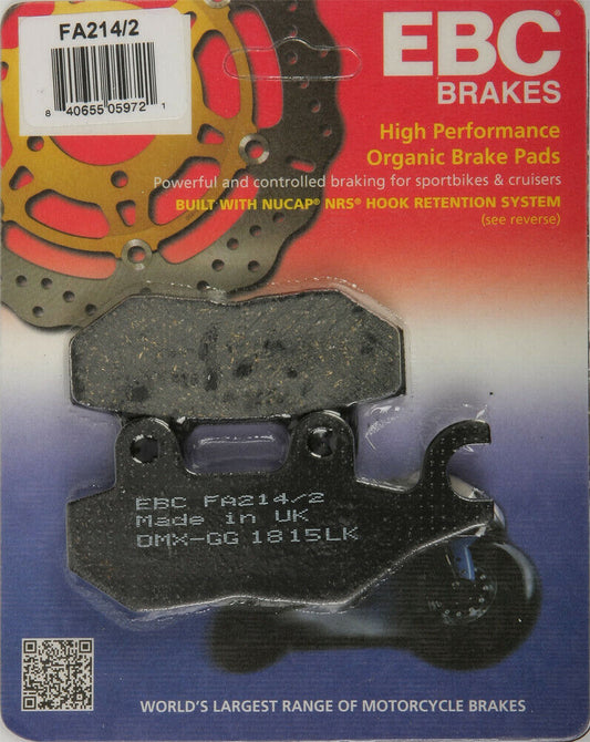 03-'11 for Triumph Speedmaster 800 EBC Brake Pads