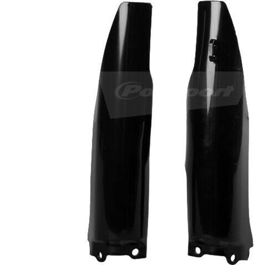 04-'07 for Kawasaki KX250 POLISPORT Fork Protectors Black