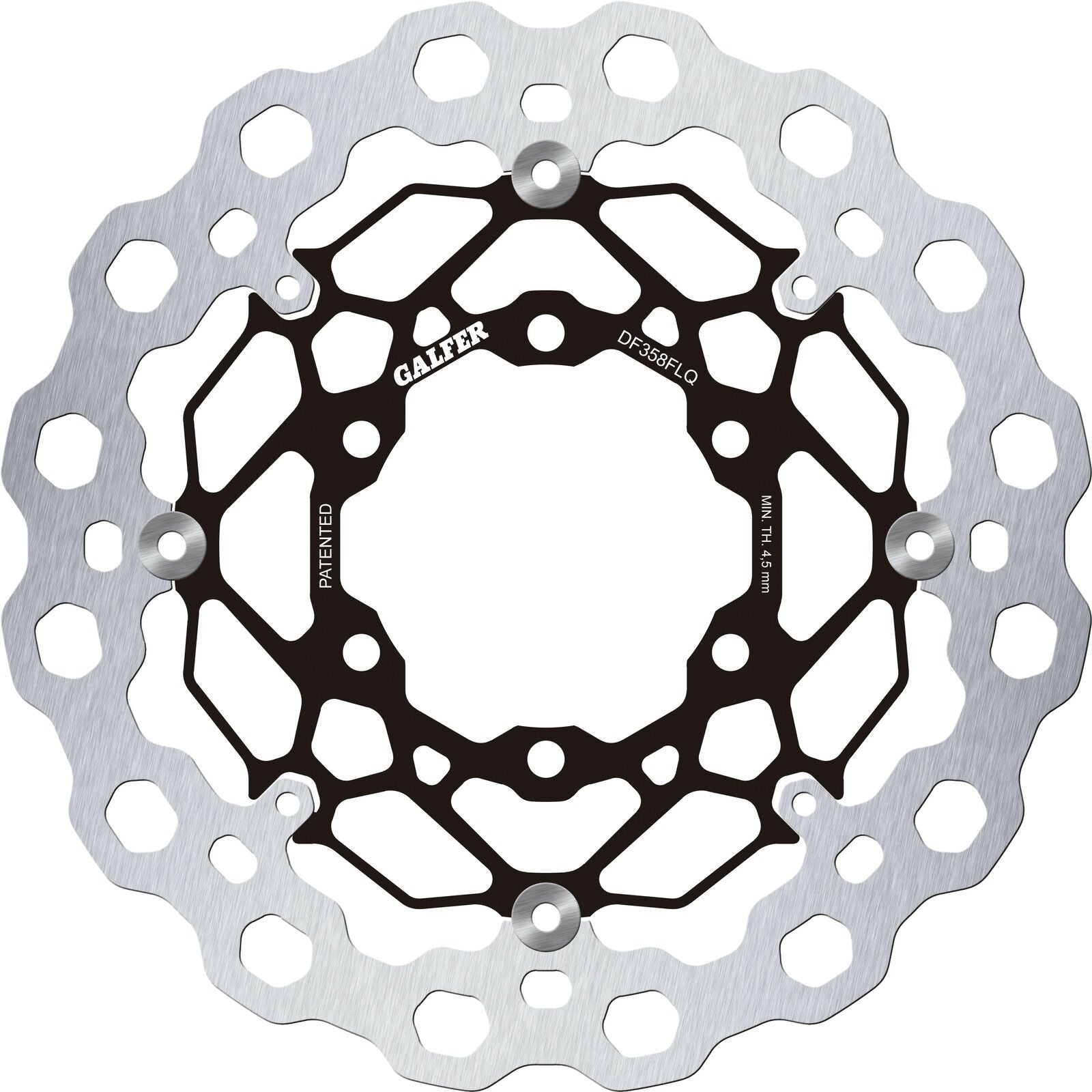 2008-2017 for Suzuki GSX-R 600 GALFER Brake Rotor DF358FLQ DF358FLQ