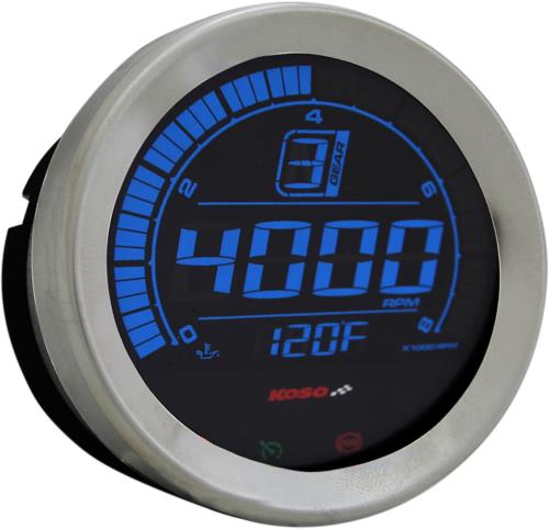 2009-2013 for Harley Tri Glide Ultra Classic FLHTCUTG 4" Tachometer Chrome