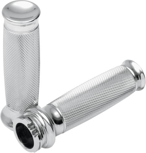2010-2020 for Harley Sportster Forty-Eight XLX Grips Vice Knurled Chrome