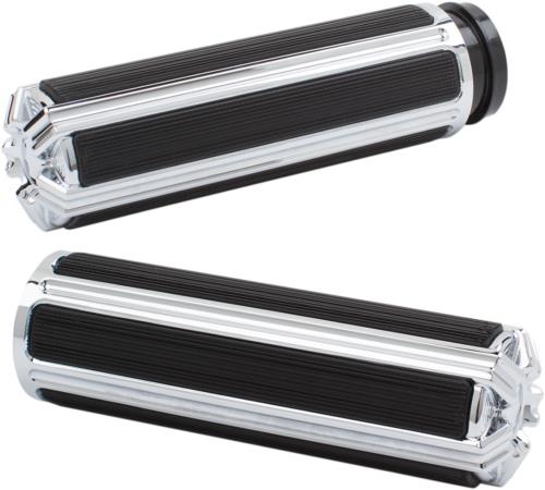 2010-2021 for Harley Sportster Forty-Eight XLX Grips 10-Gauge Cable Chrome