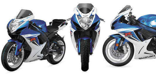 2011-2020 for Suzuki GSX-R 600 ZERO GRAVITY Marc 1 Windscreen Smoke GSXR6/7