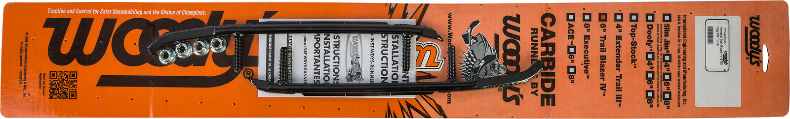 2014-2016 for Yamaha Phazer 500 X-TX WOODY'S Trail Blazer IV Flat-Top 6