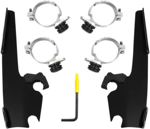 2014-2017 for Harley Low Rider EFI FXDL Fats/Slim Mounting Kit Black FXDL
