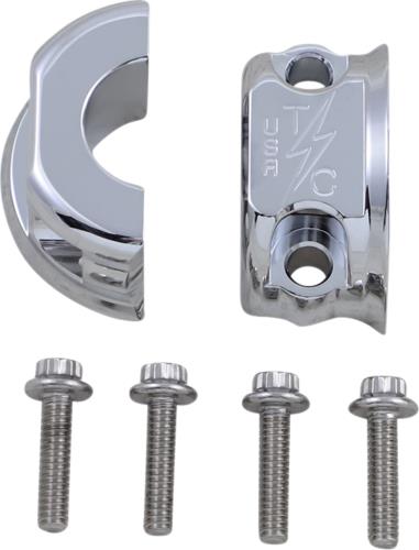 2018-2020 for Harley Softail Breakout 114 FXBRS Perch Clamps Clutch/Brake Chrome