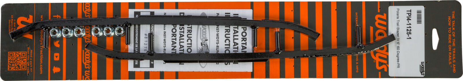 2021 for Polaris SwitchBack 600 Assault WOODY'S Trail Blazer IV Flat-Top 6