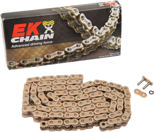 79-85 for Harley Roadster 1000 XLS EK 530 ZVX3 Sportbike Chain 120 Links Gold