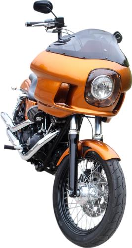 86-94 for Harley Super Glide FXR KLOCK WERKS Flare Windshield Dark Smoke FXRP