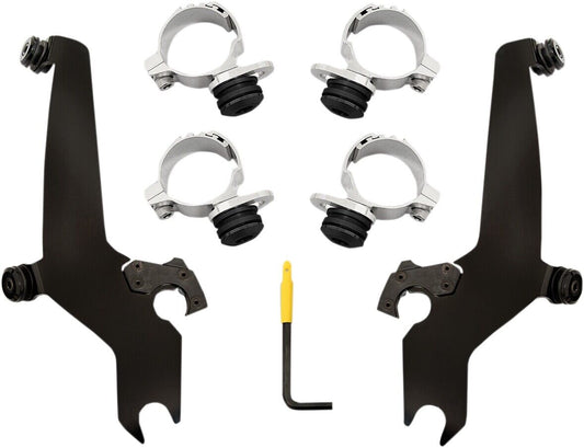 2015-2021 for Indian Scout MEMPHIS SHADES Sportshield Mounting Kit Black Scout