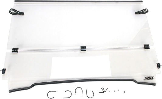 01-08 for Kawasaki KAF Mule 3010 4x4 MOOSE UTILITY Full Folding Windshield