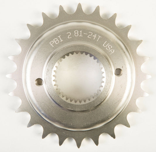 04-06 for Harley Road King Custom FLHRS Offset Transmission Sprocket 24-Tooth b