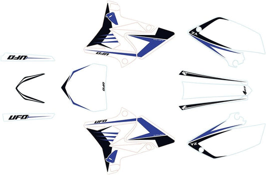 05-13 for Yamaha YZ 250 UFO Restyled Complete Body Kit White/Black YAKIT312-046