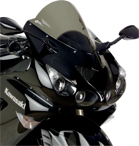 06-19 for Kawasaki Ninja ZX-14 ZERO GRAVITY Double Bubble Windscreen Smoke