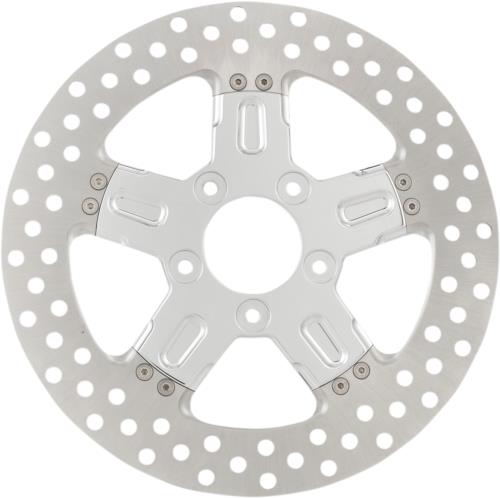 2009-2019 for Harley Road King EFI FLHR Brake Rotor 11.8" Formula Chrome