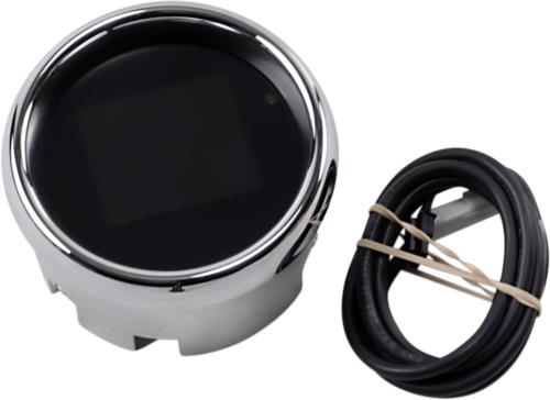 07-11 for Harley 1200 Low EFI XLL Tank Speedometer Chrome Bezel 3-3/8" '04-'11