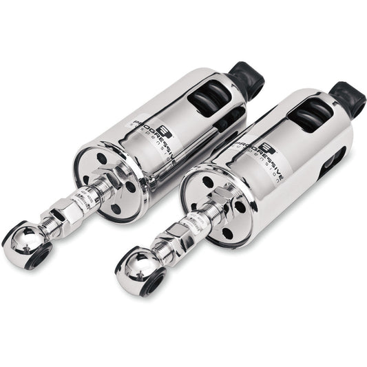 97-99 for Harley FLSTS 422 Series Adjustable Shocks Chrome Standard 422-4035C