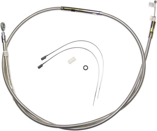 2010-2013 for Harley Road Glide Custom FLTRX MAGNUM Clutch Cable Polished 5221HE