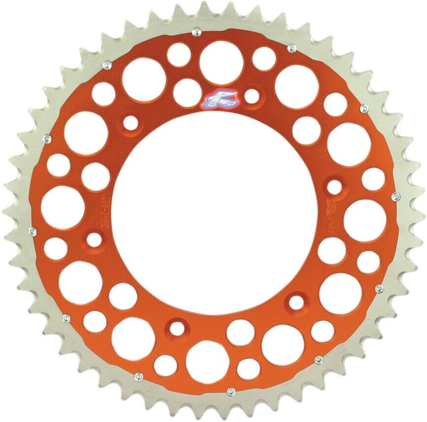 2014-2020 for Husqvarna FC 350 RENTHAL Twinring Rear Sprocket 50-Tooth Orange