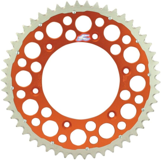 2014-2020 for Husqvarna FC 350 RENTHAL Twinring Rear Sprocket 50-Tooth Orange