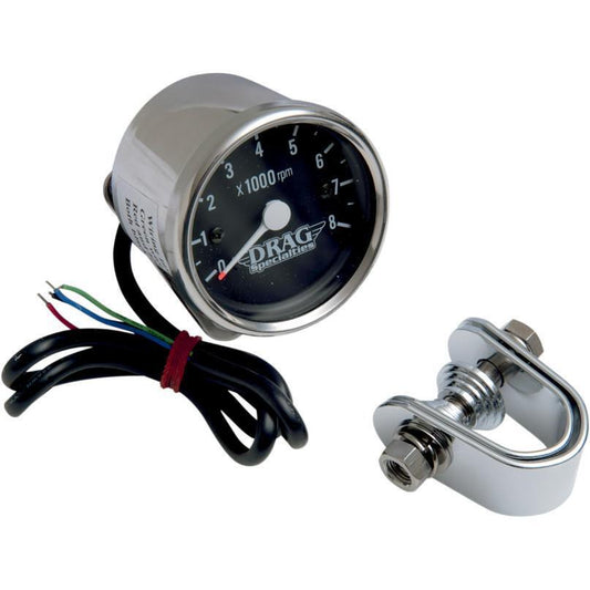 99-03 for Road Glide FLTR 2.4" Mini Electronic 8000 RPM Tachometer Chrome Housin