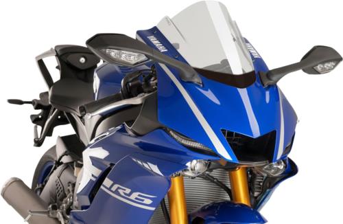2017-2019 for Yamaha YZF-R6 PUIG HI-TECH PARTS Race Windscreen Clear 9723W