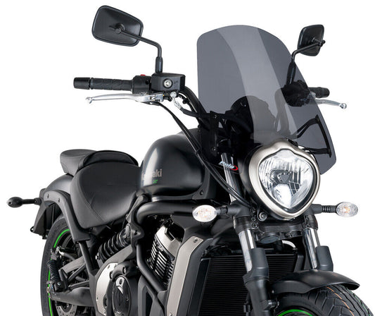 2015-2019 for Kawasaki VN650 Vulcan S New Generation Windscreen Dark Smoke Vulca