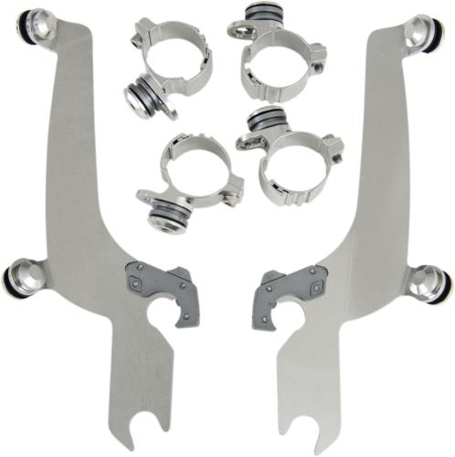 00-06 for Harley Softail Deuce FXSTD Sportshield Trigger-Lock Mounting Kit Wide