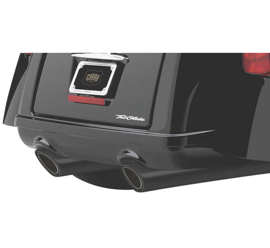 2009-2020 for Harley FLHTCUTG COBRA 909 Mufflers for Tri-Glide Black 6303RB