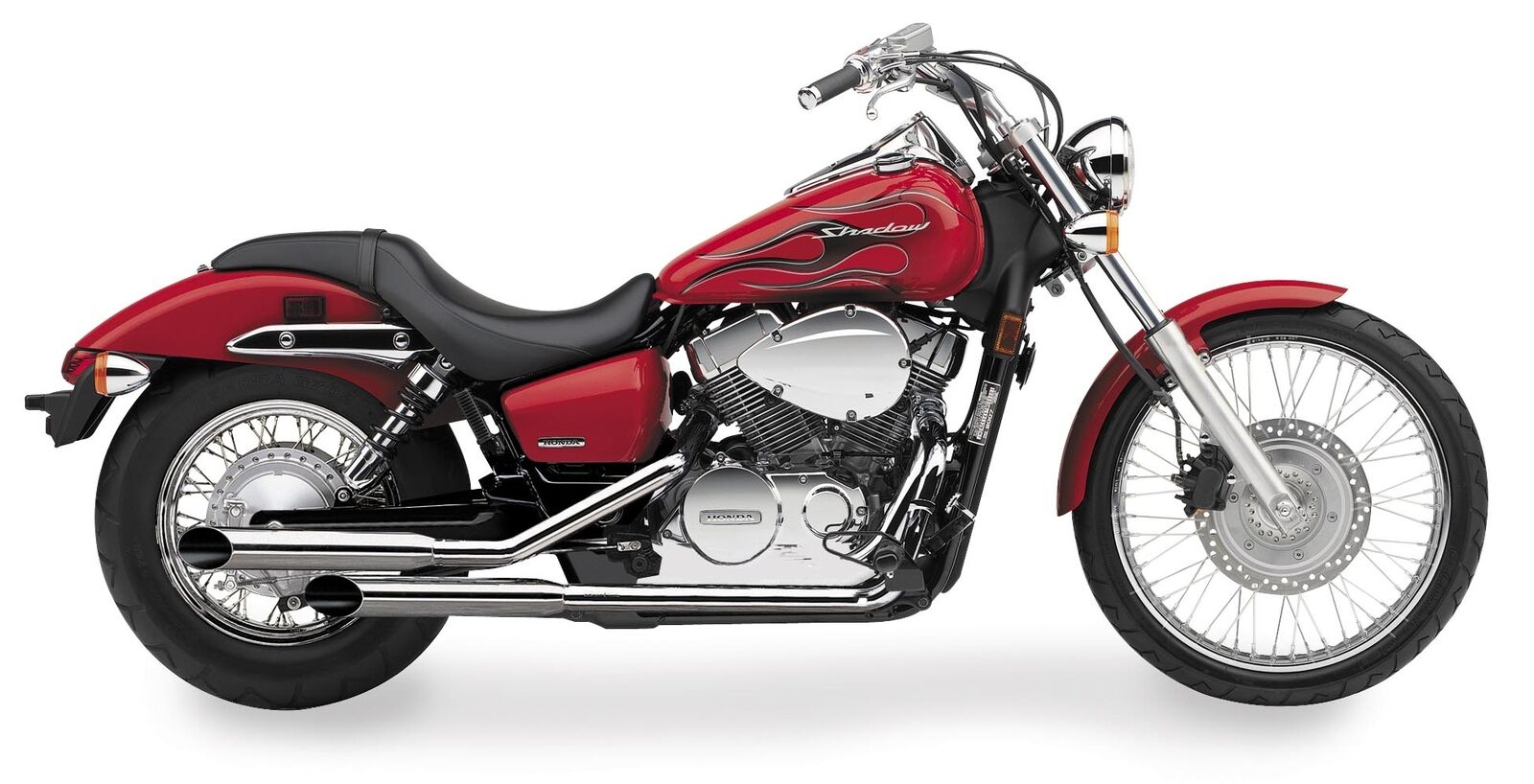 04-13 for Honda VT750C Shadow Aero COBRA Classic Deluxe Exhaust Chrome 750