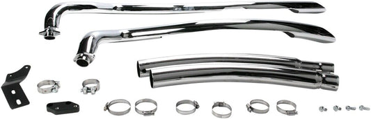 06-16 for Kawasaki VN900C-A Vulcan 900 Speedster Swept Exhaust Chrome Vulcan 900