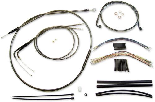 00-03 for Harley Softail Heritage Classic FLSTC Control Cable Kit Black Pearl W
