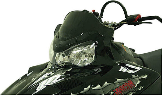 2010-2011 for Polaris SwitchBack 600 POWERMADD/COBRA Windshield 11.5" Low 11922