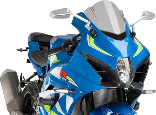 2017-2020 for Suzuki GSX-R 1000 PUIG HI-TECH PARTS Race Windscreen Smoke 9013H