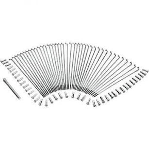 2010-2019 for Electra Glide Ultra FLHTK Spoke Set Drop Center Front Chrome 19"