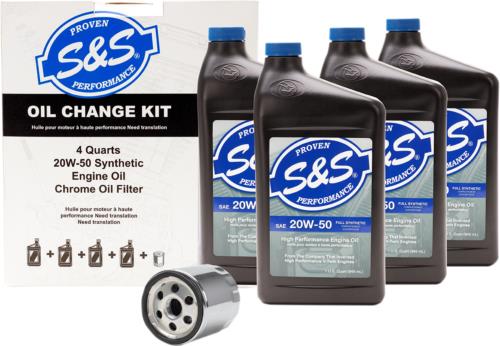 2014-2017 for Harley Street Glide Special FLHXS Oil Change Kit for Twin Cam