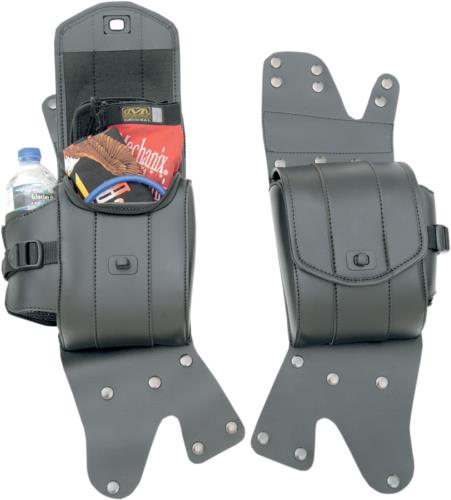 2009-2019 for Harley Road King EFI FLHR SADDLEMEN Saddlebag Guard Bag Set Tourin