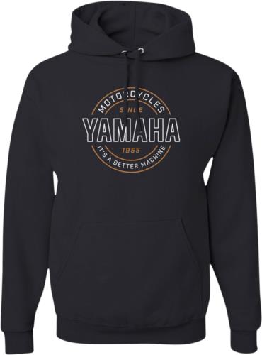 YAMAHA APPAREL Better Machine Hoodie Black XL NP21S-M1972-XL