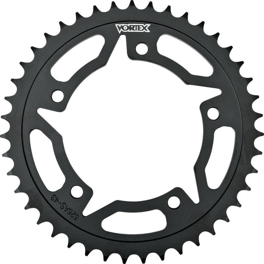 02-'10, '12, '14 for Suzuki DL1000 V-Strom Rear Sprocket Steel 44T-520 Blk