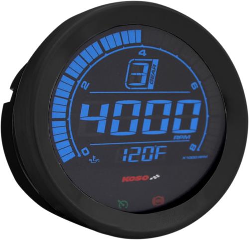 2009-2013 for Harley Tri Glide Ultra Classic FLHTCUTG 4" Tachometer Black